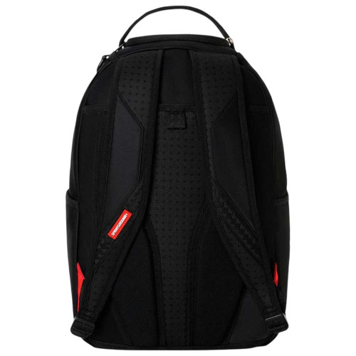 Sprayground Τσάντα πλάτης Shark Central Blacked Out Embossed Nylon Backpack